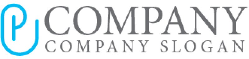 画像6: P・輪・カップ・アルファベット・ロゴ・マークデザイン4013 (6)