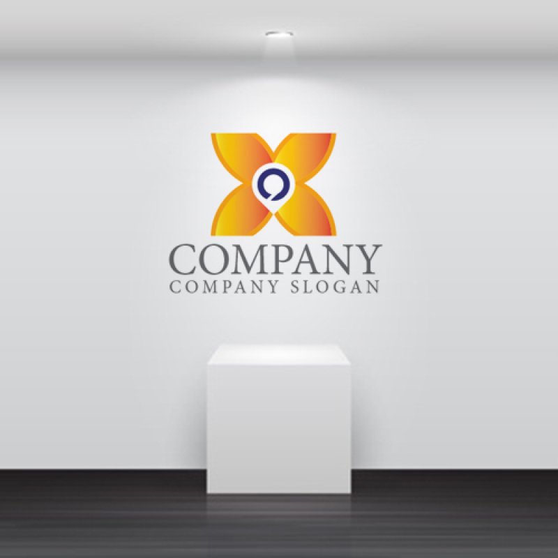 画像4: X・グラデーション・アルファベット・ロゴ・マークデザイン4014 (4)