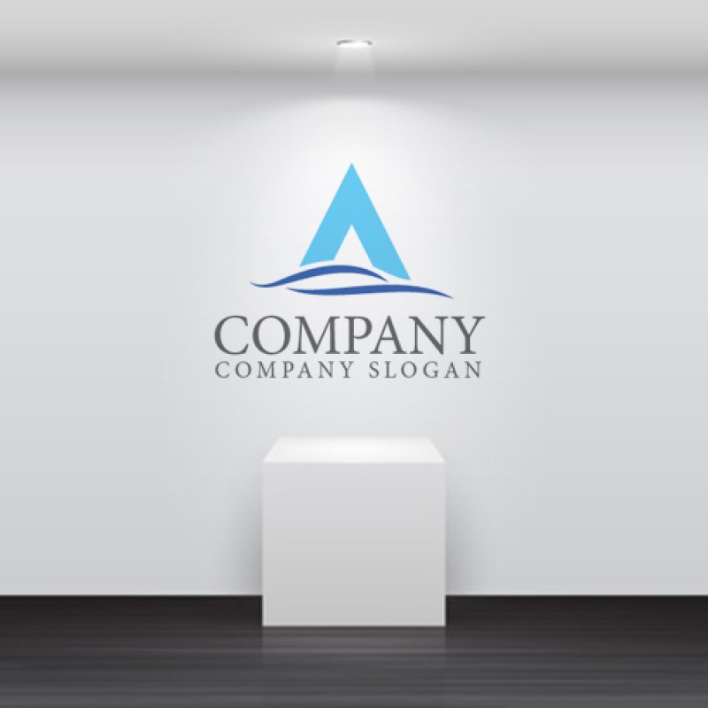 画像4: A・車・波・アルファベット・ロゴ・マークデザイン4022 (4)