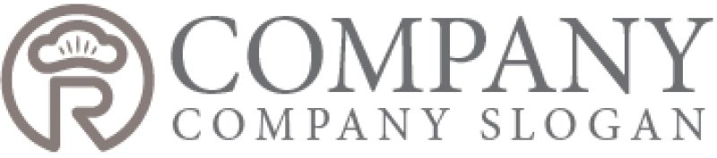 画像6: R・輪・松・庭・アルファベット・ロゴ・マークデザイン4027 (6)