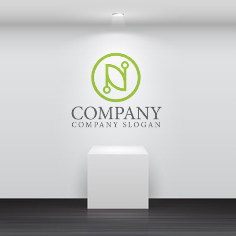 画像4: N・輪・リンク・アルファベット・ロゴ・マークデザイン4029 (4)