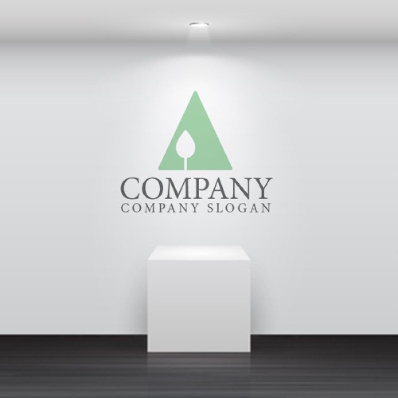 画像4: A・木・三角・山・アルファベット・ロゴ・マークデザイン4032 (4)