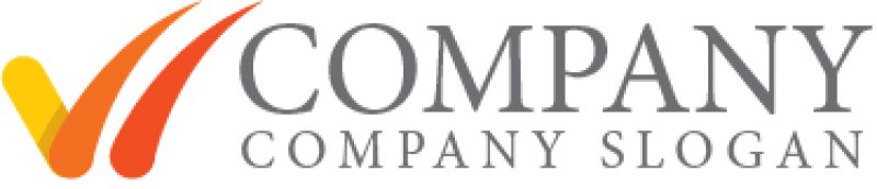 画像6: W・V・曲線・上昇・アルファベット・ロゴ・マークデザイン4043 (6)