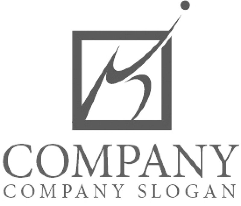 画像5: K・M・四角・上昇・アルファベット・ロゴ・マークデザイン4044 (5)