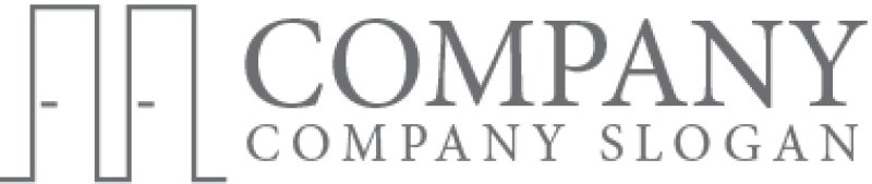 画像6: M・ドア・目・アルファベット・ロゴ・マークデザイン4065 (6)