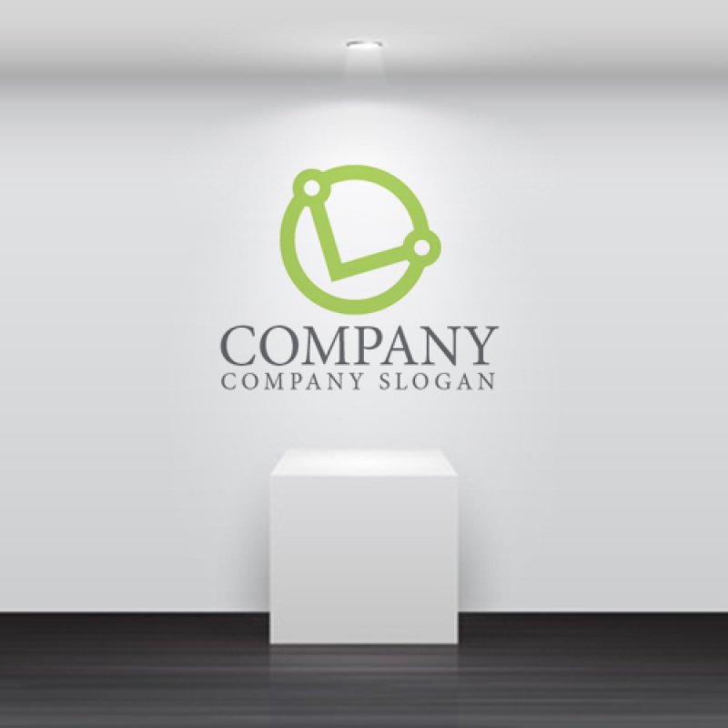 画像4: L・リンク・輪・ハンドル・アルファベット・ロゴ・マークデザイン4080 (4)