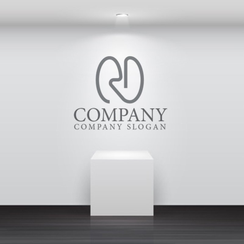 画像4: R・D・歯・アルファベット・ロゴ・マークデザイン4089 (4)