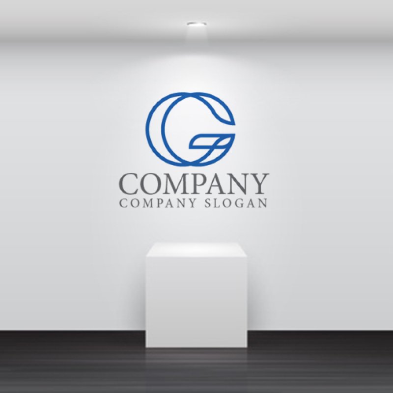 画像4: G・輪・シンプル・カッコいい・アルファベット・ロゴ・マークデザイン4111 (4)