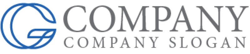画像6: G・輪・シンプル・カッコいい・アルファベット・ロゴ・マークデザイン4111 (6)
