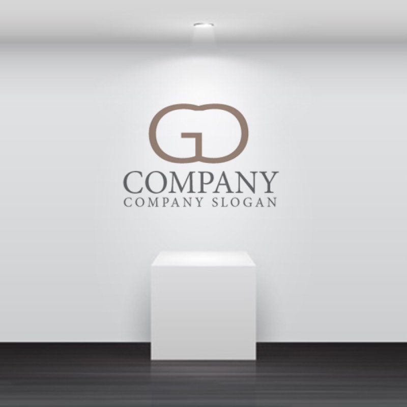 画像4: G・D・細胞・アルファベット・ロゴ・マークデザイン4113 (4)