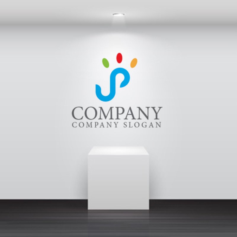 画像4: S・人・曲線・アルファベット・ロゴ・マークデザイン4124 (4)