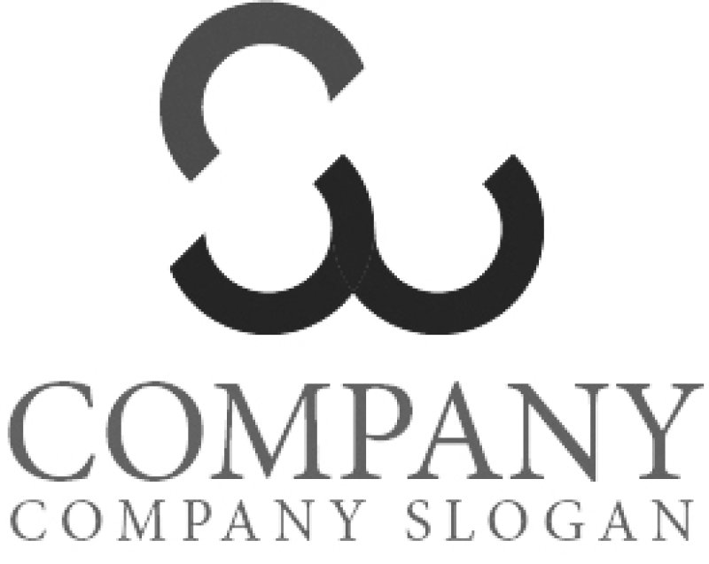 画像5: W・S・曲線・輪・アルファベット・ロゴ・マークデザイン4126 (5)