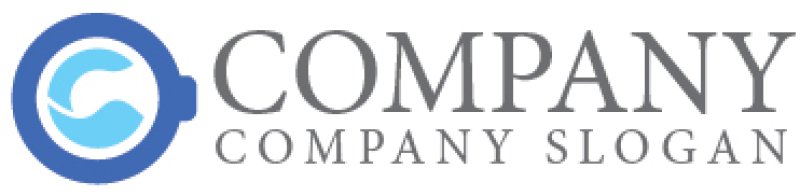 画像6: C・洗濯機・コインランドリー・アルファベット・ロゴ・マークデザイン4135 (6)