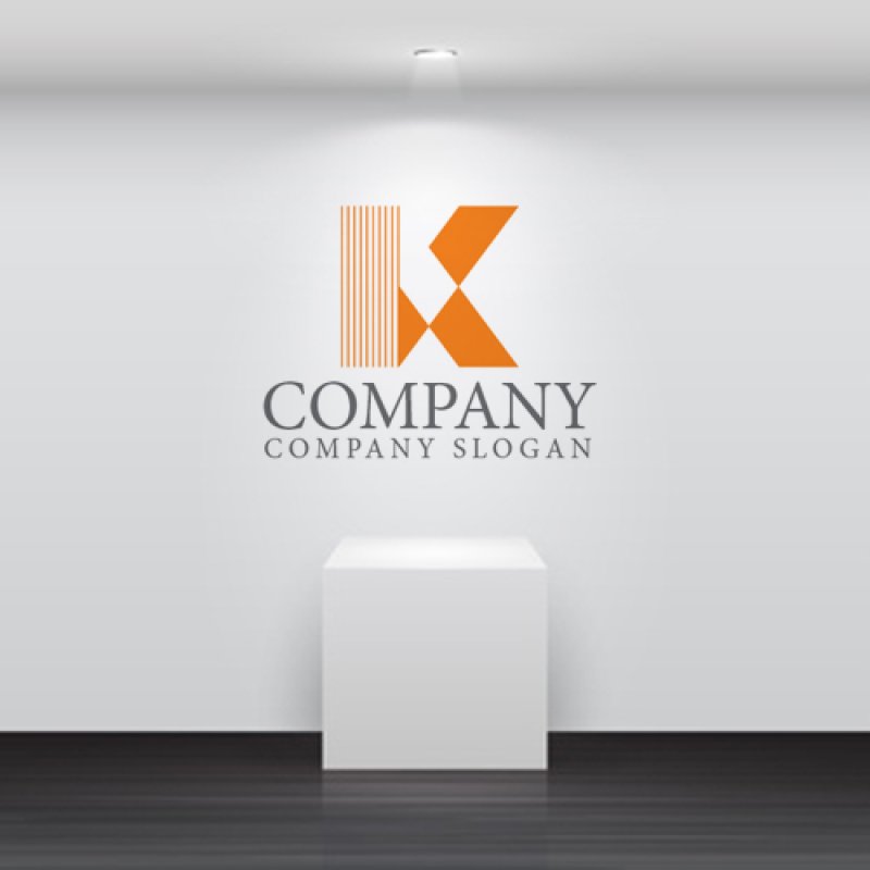 画像4: K・線・上昇・アルファベット・ロゴ・マークデザイン4137 (4)