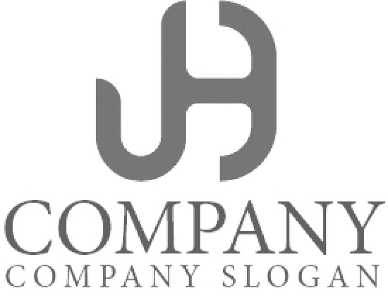 画像5: J・H・アルファベット・ロゴ・マークデザイン4156 (5)