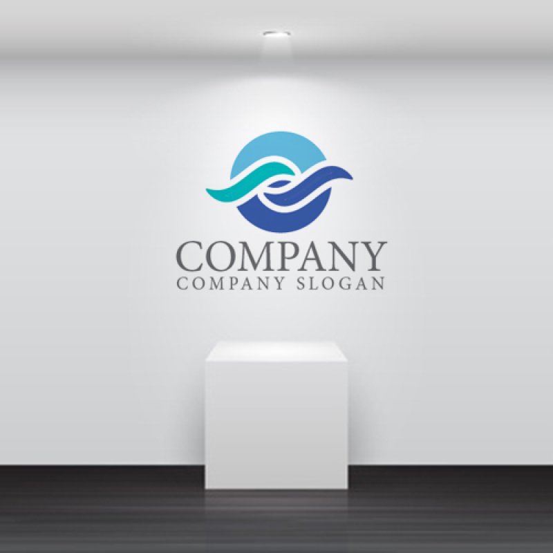 画像4: S・波・曲線・輪・アルファベット・ロゴ・マークデザイン4195 (4)