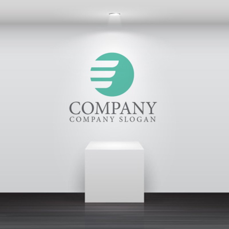 画像4: E・三・移動・輪・アルファベット・ロゴ・マークデザイン4207 (4)