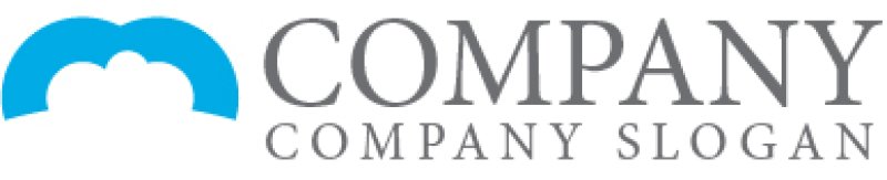 画像6: M・雲・クラウド・アルファベット・ロゴ・マークデザイン4222 (6)