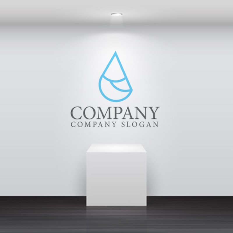 画像4: A・水滴・アルファベット・ロゴ・マークデザイン4229 (4)