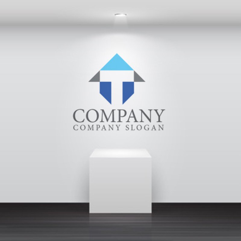 画像4: T・家・矢印・アルファベット・ロゴ・マークデザイン4255 (4)