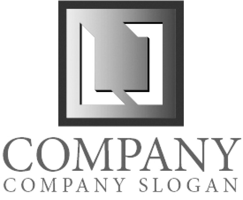 画像5: L・J・四角・グラデーション・カッコいい・アルファベット・ロゴ・マークデザイン4256 (5)