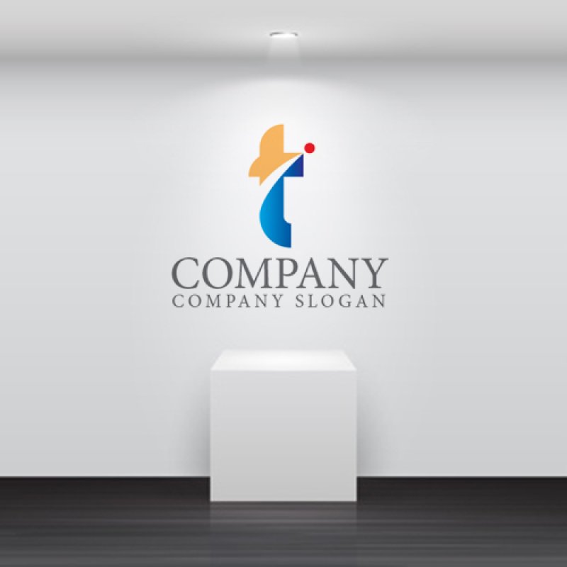 画像4: t・i・曲線・上昇・飛躍・アルファベット・ロゴ・マークデザイン4258 (4)