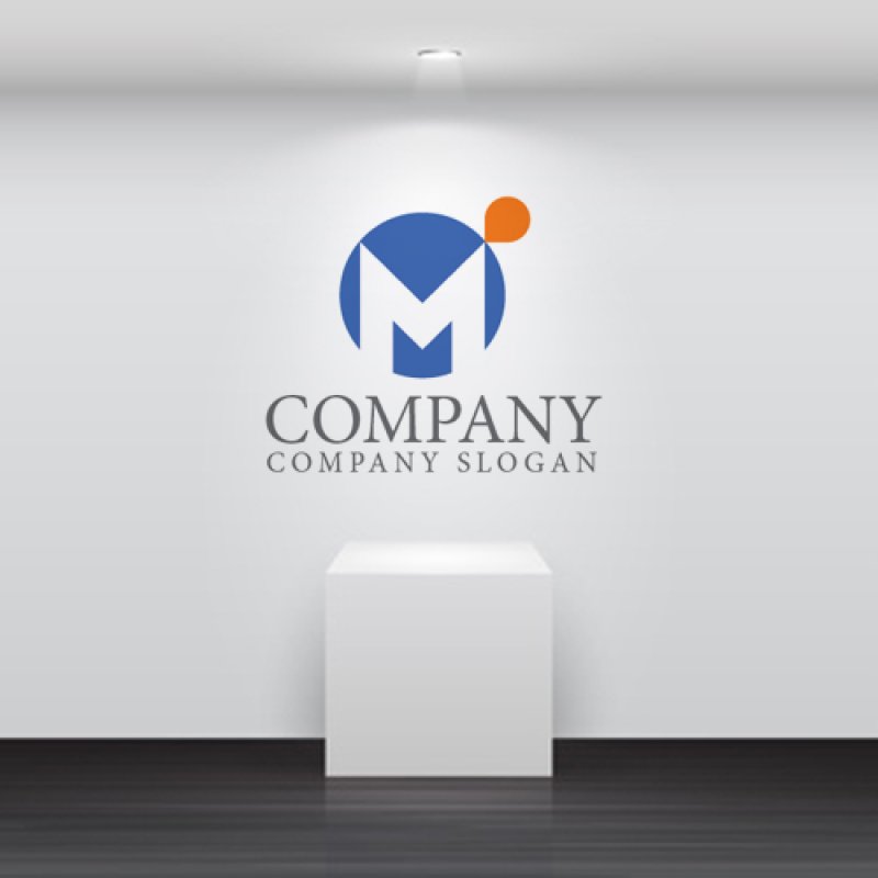 画像4: M・人・輪・アルファベット・ロゴ・マークデザイン4260 (4)