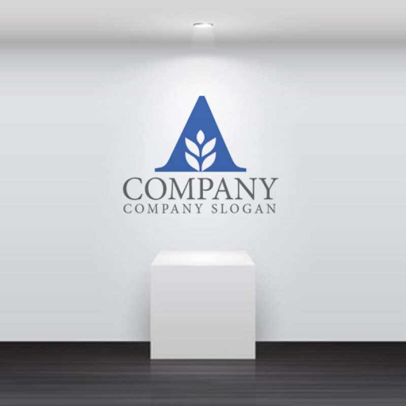 画像4: A・麦・葉・成長・アルファベット・ロゴ・マークデザイン4264 (4)