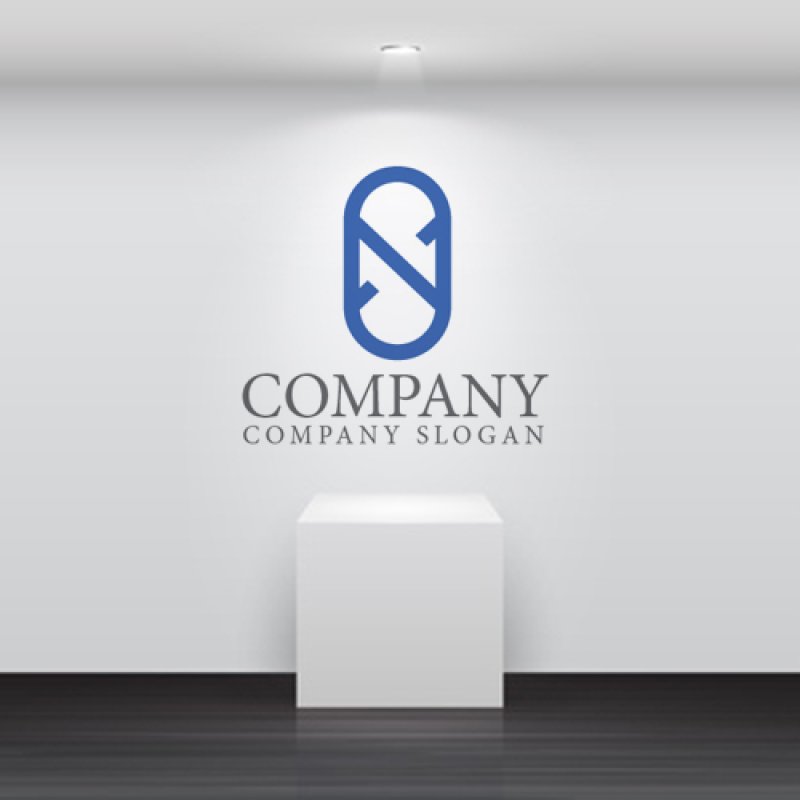 画像4: N・0・S・輪・アルファベット・ロゴ・マークデザイン4265 (4)