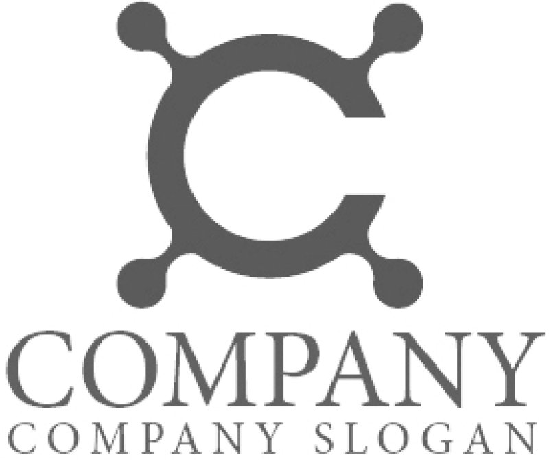 画像5: C・つながり・シンプル・広がり・アルファベット・ロゴ・マークデザイン4273 (5)