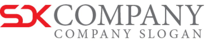 画像6: S・D・K・アルファベット・ロゴ・マークデザイン4277 (6)