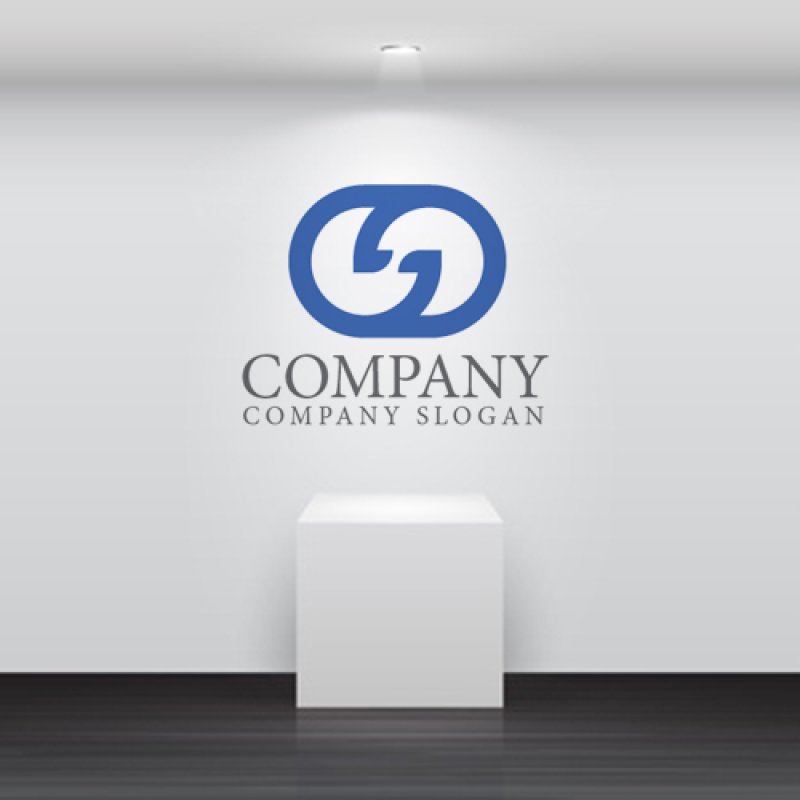 画像4: G・つながり・輪・アルファベット・ロゴ・マークデザイン4291 (4)