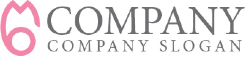 画像6: 6・M・輪・アルファベット・ロゴ・マークデザイン4293 (6)