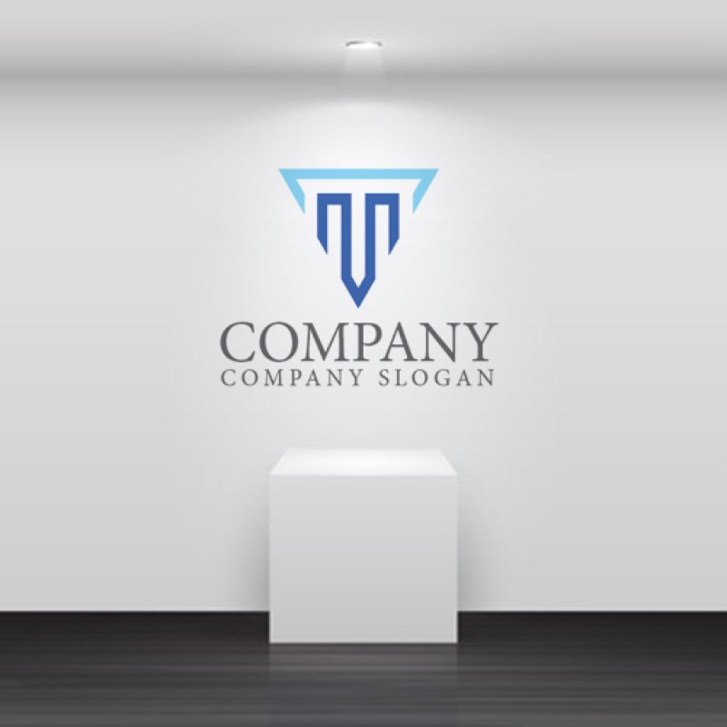 画像4: T・三角・ビル・アルファベット・ロゴ・マークデザイン4313 (4)