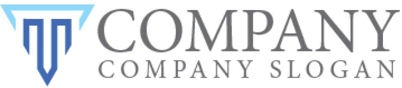 画像6: T・三角・ビル・アルファベット・ロゴ・マークデザイン4313 (6)