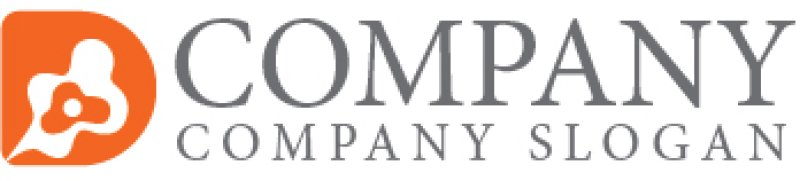 画像6: D・花・湯気・アルファベット・ロゴ・マークデザイン4316 (6)