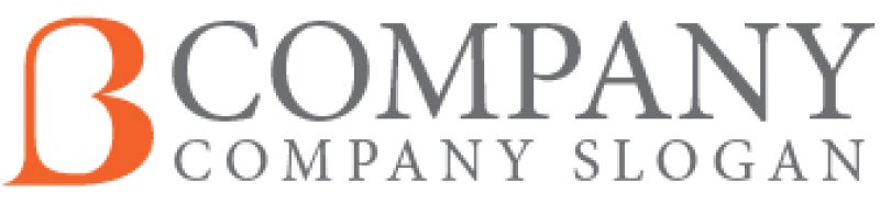 画像6: B・ハート・曲線・アルファベット・ロゴ・マークデザイン4349 (6)