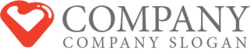 画像6: B・ハート・曲線・アルファベット・ロゴ・マークデザイン4351 (6)