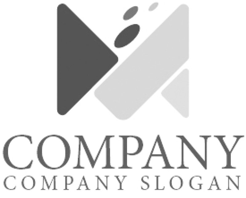 画像5: M・三角・積み木・アルファベット・ロゴ・マークデザイン4358 (5)