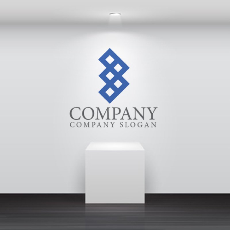 画像4: B・格子・アルファベット・ロゴ・マークデザイン4359 (4)