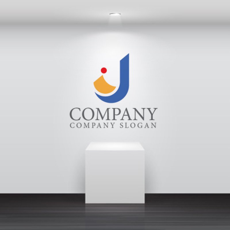 画像4: J・人・i・飛躍・アルファベット・ロゴ・マークデザイン4361 (4)