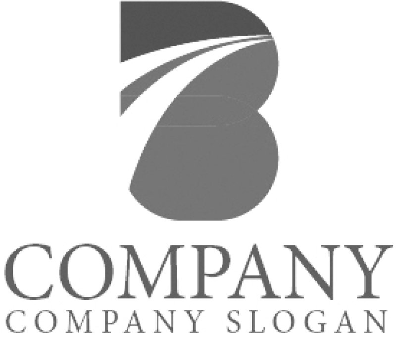 画像5: B・上昇・曲線・飛躍・未来・アルファベット・ロゴ・マークデザイン4383 (5)