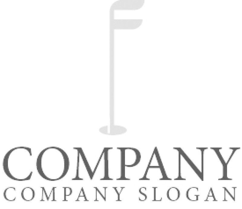 画像5: F・ゴルフ・旗・アルファベット・ロゴ・マークデザイン4390 (5)