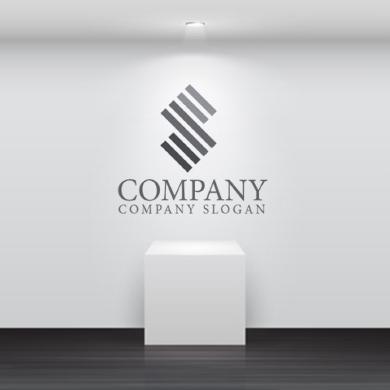 画像4: S・ストライプ・アルファベット・ロゴ・マークデザイン4393 (4)