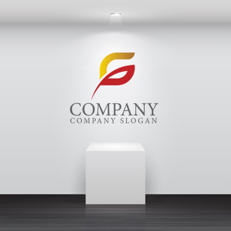 画像4: G・葉・未来・グラデーション・アルファベット・ロゴ・マークデザイン4401 (4)