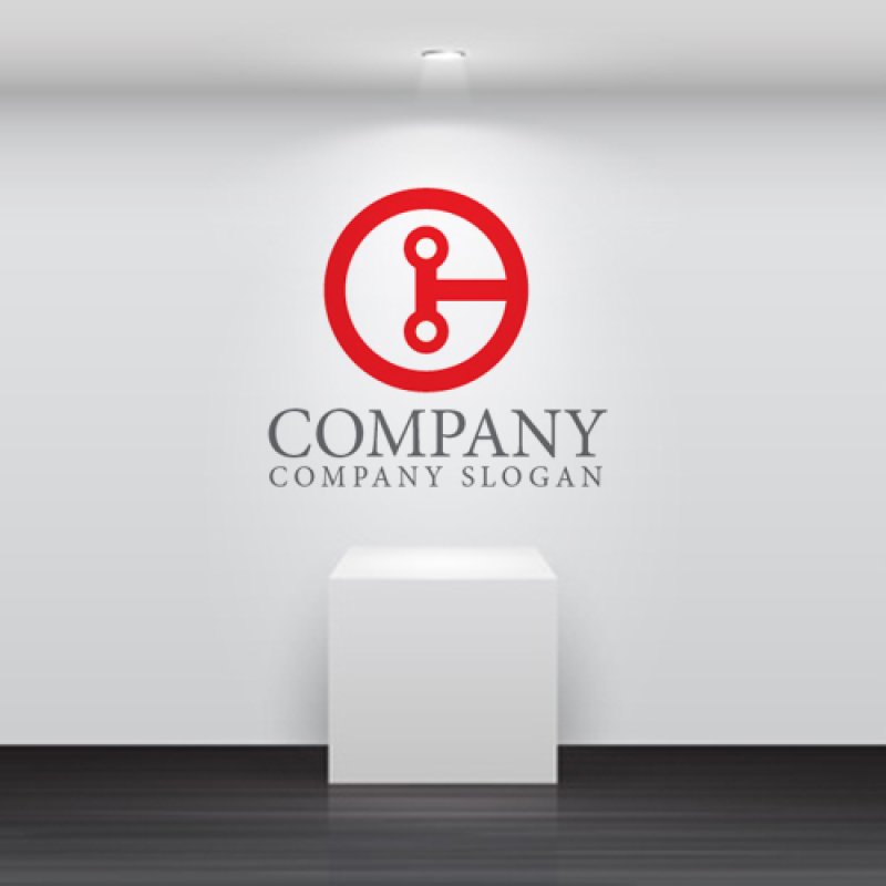 画像4: C・ゼンマイ・連結・アルファベット・ロゴ・マークデザイン4420 (4)