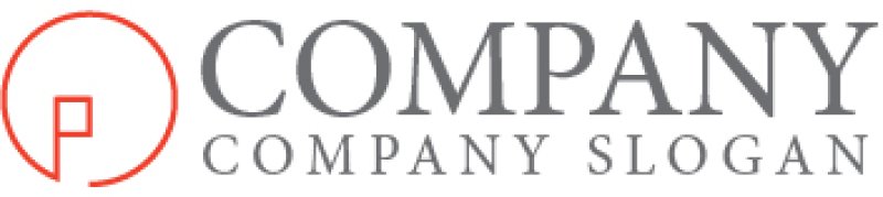 画像6: P・輪・シンプル・アルファベット・ロゴ・マークデザイン4426 (6)