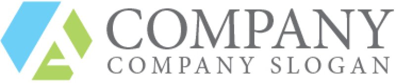 画像6: A・六角形・テント・飛躍・アルファベット・ロゴ・マークデザイン4432 (6)