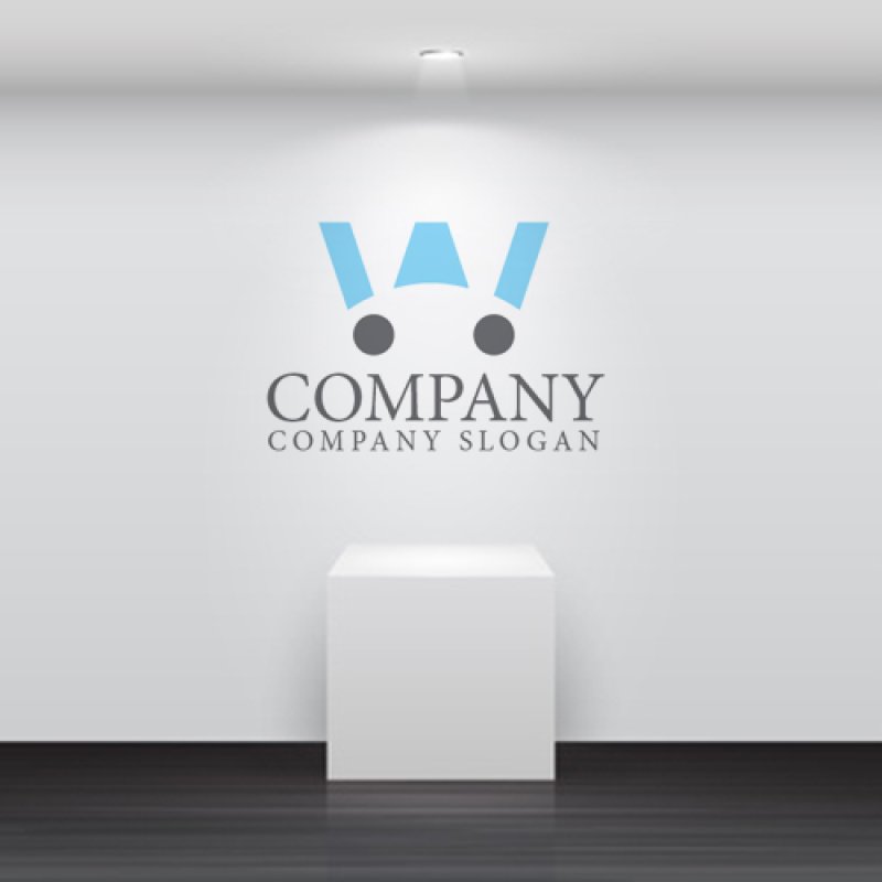 画像4: W・車・アルファベット・ロゴ・マークデザイン4434 (4)