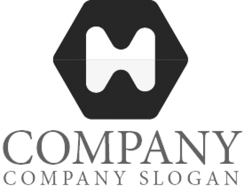 画像5: M・W・六角形・アルファベット・ロゴ・マークデザイン4435 (5)